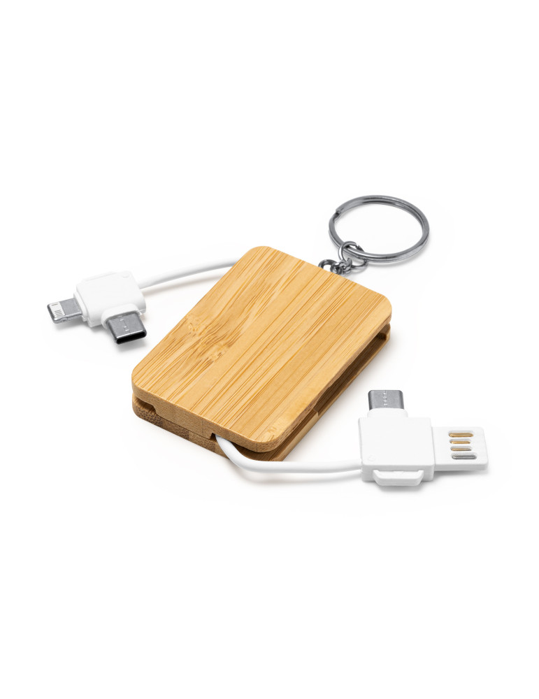 Porte clés avec cables de charge tél