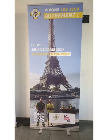 Rollup Terre de jeux FFSS modèle 1 2