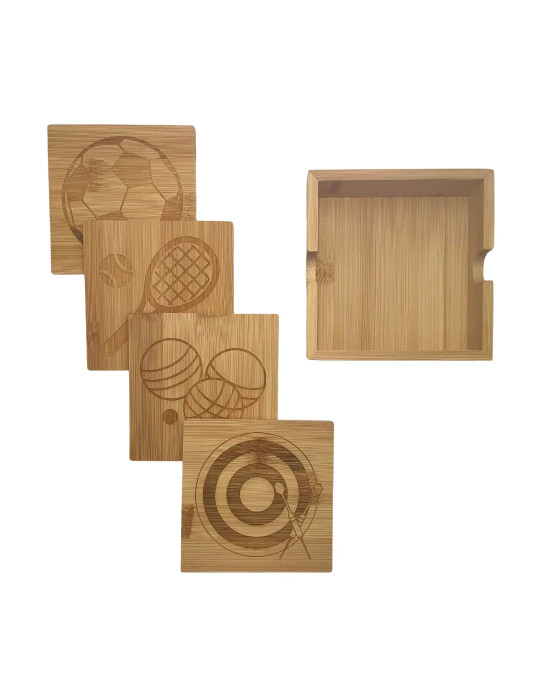 Set de 4 dessous de verre