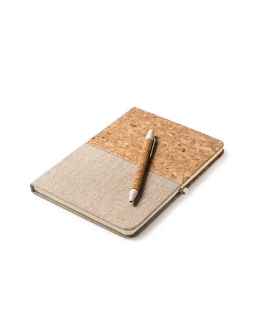 Lot de 10 Carnets Liège Tissu 2