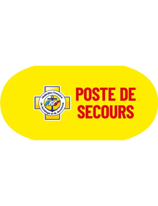 Golf Banner Poste de Secours