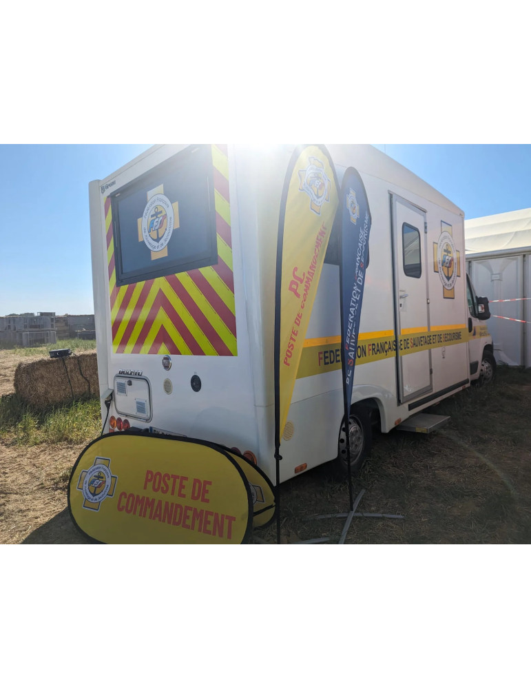 Golf Banner Poste de Commandement