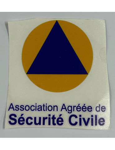 Lot de 20 Stickers Sécurité Civile