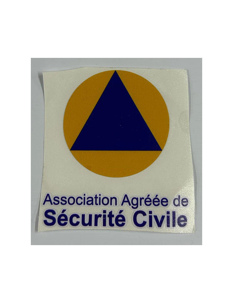 Lot de 20 Stickers Sécurité Civile