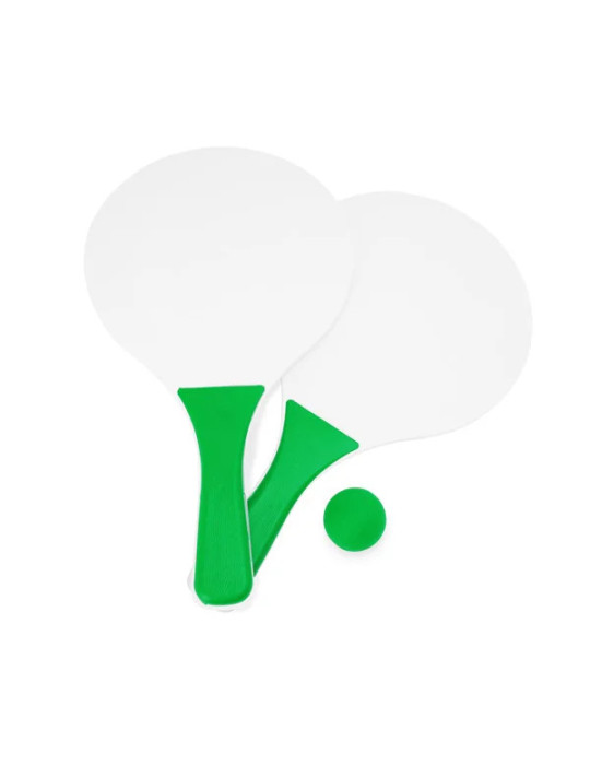 Set de raquettes de plage personnalisable