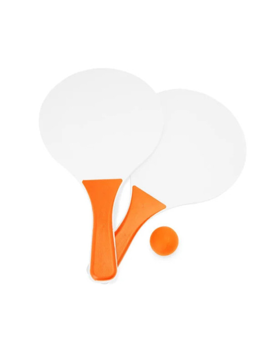 Set de raquettes de plage personnalisable