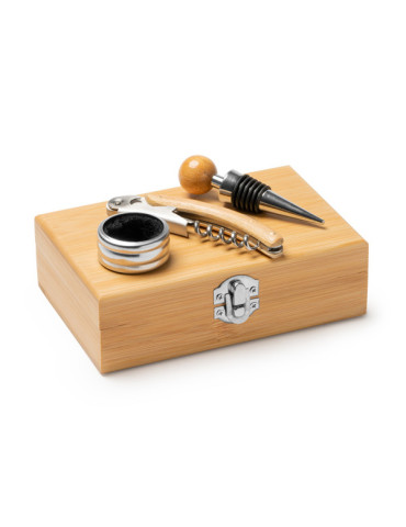 Service a vin bambou pesronnalisable 2