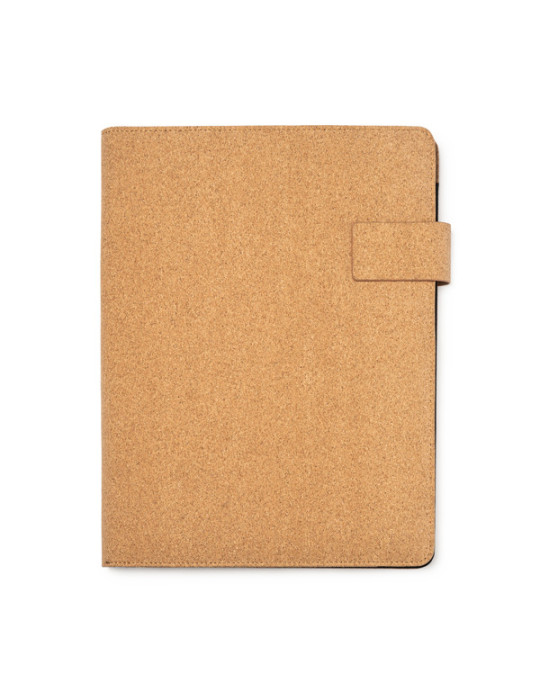 Porte documents en liège personnalisable