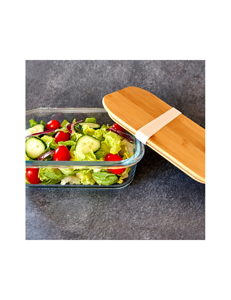 Boite a lunch personnalisable en verre