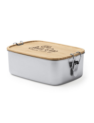 Boite a lunch personnalisable en acier inoxidable 2
