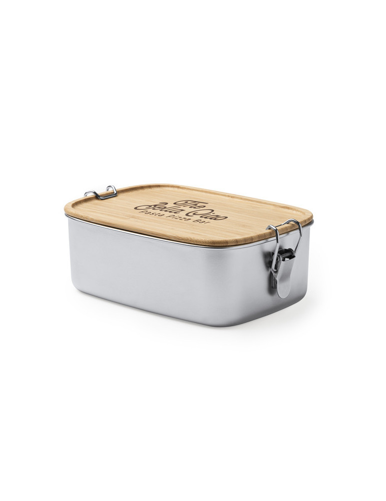 Boite a lunch personnalisable en acier inoxidable